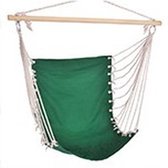 Hangstoel /hangende stoel groen 100 x 60 cm - Hangmat hangstoelen groen