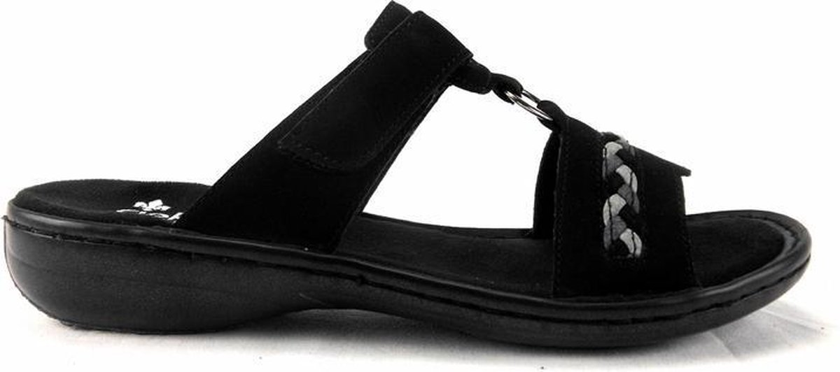Rieker Slipper Dames Zwart | bol.com
