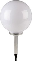 LED Solar tuinverlichting - Ball - 30cm - Wit Licht - 4 LEDs - Wit