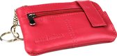 Massi Miliano  Sleutel-etui /Portemonnee  Unisex Nappa  Leer  Roze  - (RS-504-79) -