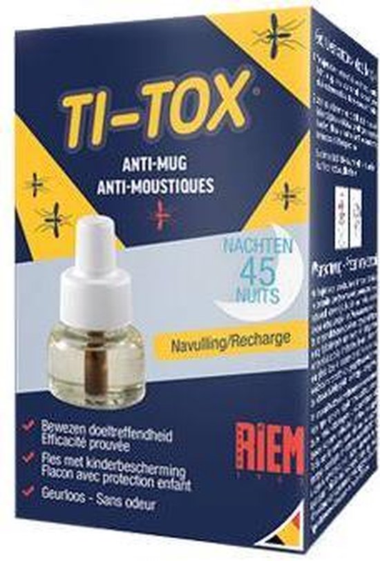 Ti-Tox Anti-mug - Vloeistof bijvullen - RIEM