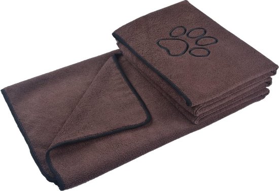 Serviette pour chien avec serviette absorbante pour les pieds doux  accessoires pour... | bol.com