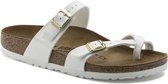 Birkenstock slipper MAYARI White narrow Birko-Flor Lack Patent - Maat 38