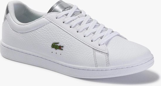 Lacoste Carnaby Evo 220 1 SFA Dames Sneakers - Wit - Maat 38 | bol.com