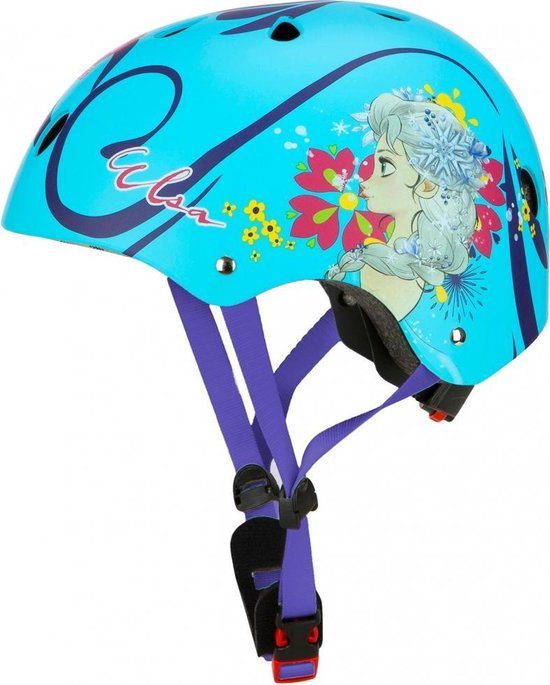 Disney Fietshelm Frozen Meisjes Blauw Maat 54/58 Cm