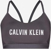 Calvin Klein support bralette - zwart/zilver