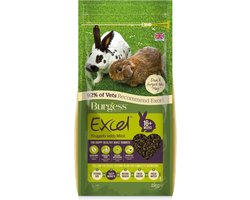 Burgess Excel Rabbit Adult Konijnenvoer 10 KG