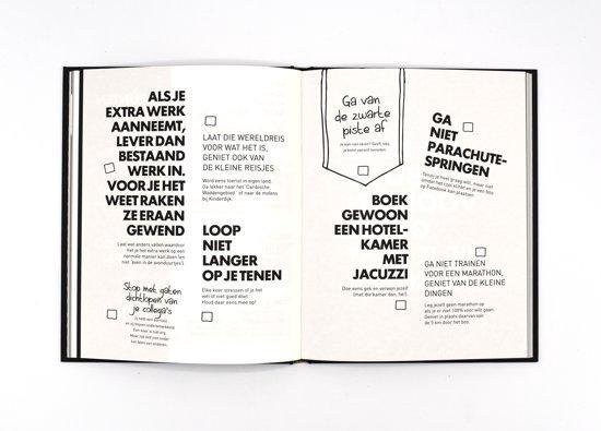 F*CK IT LIST BOOK - Stop met collega's, loop niet langer op je tenen, ga van de zwarte piste af, boek een hotelkamer.