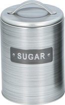 Tom Storage Tin Sugar Silver 20 Cm