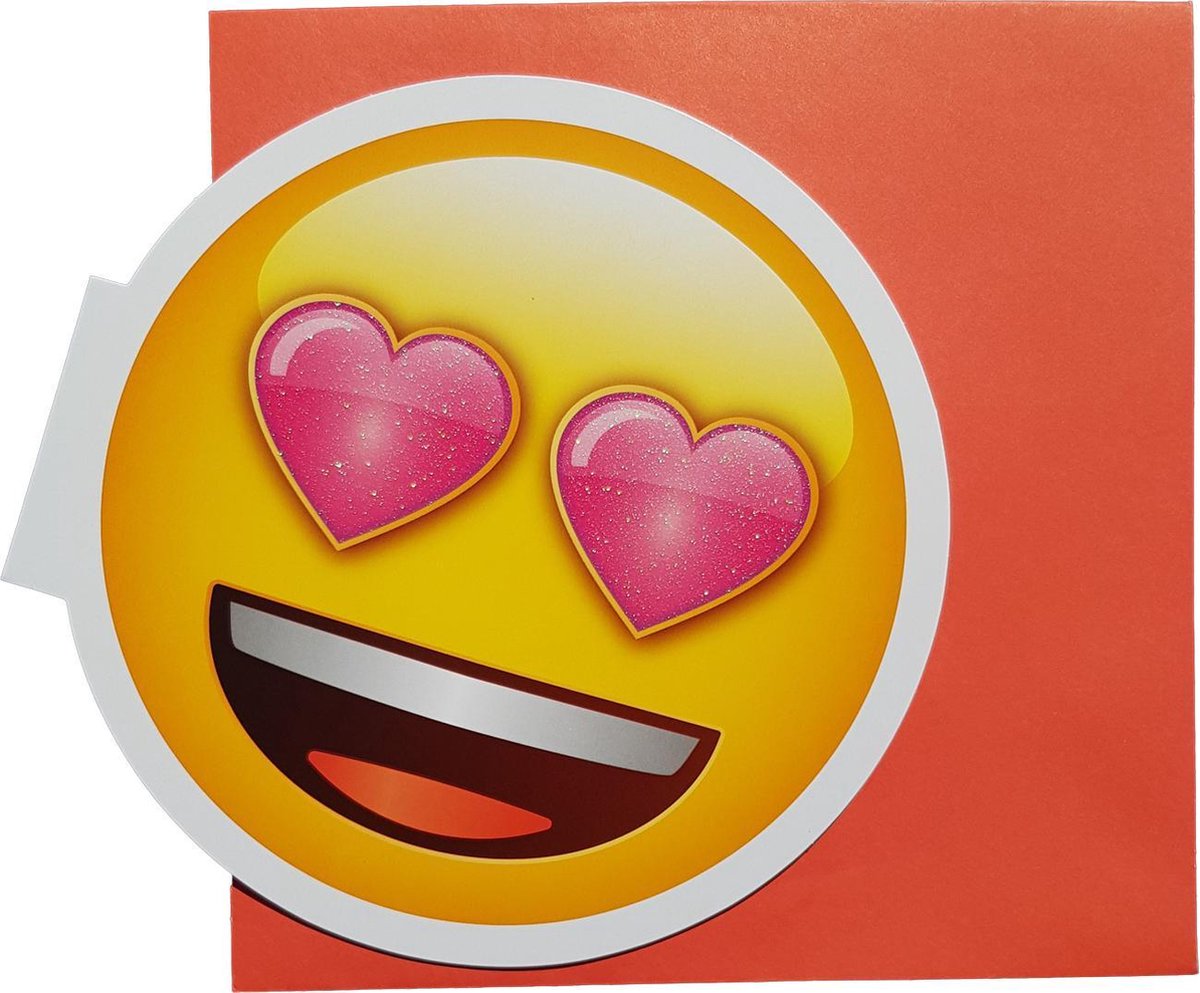 Wenskaart Emoji “Lovely”