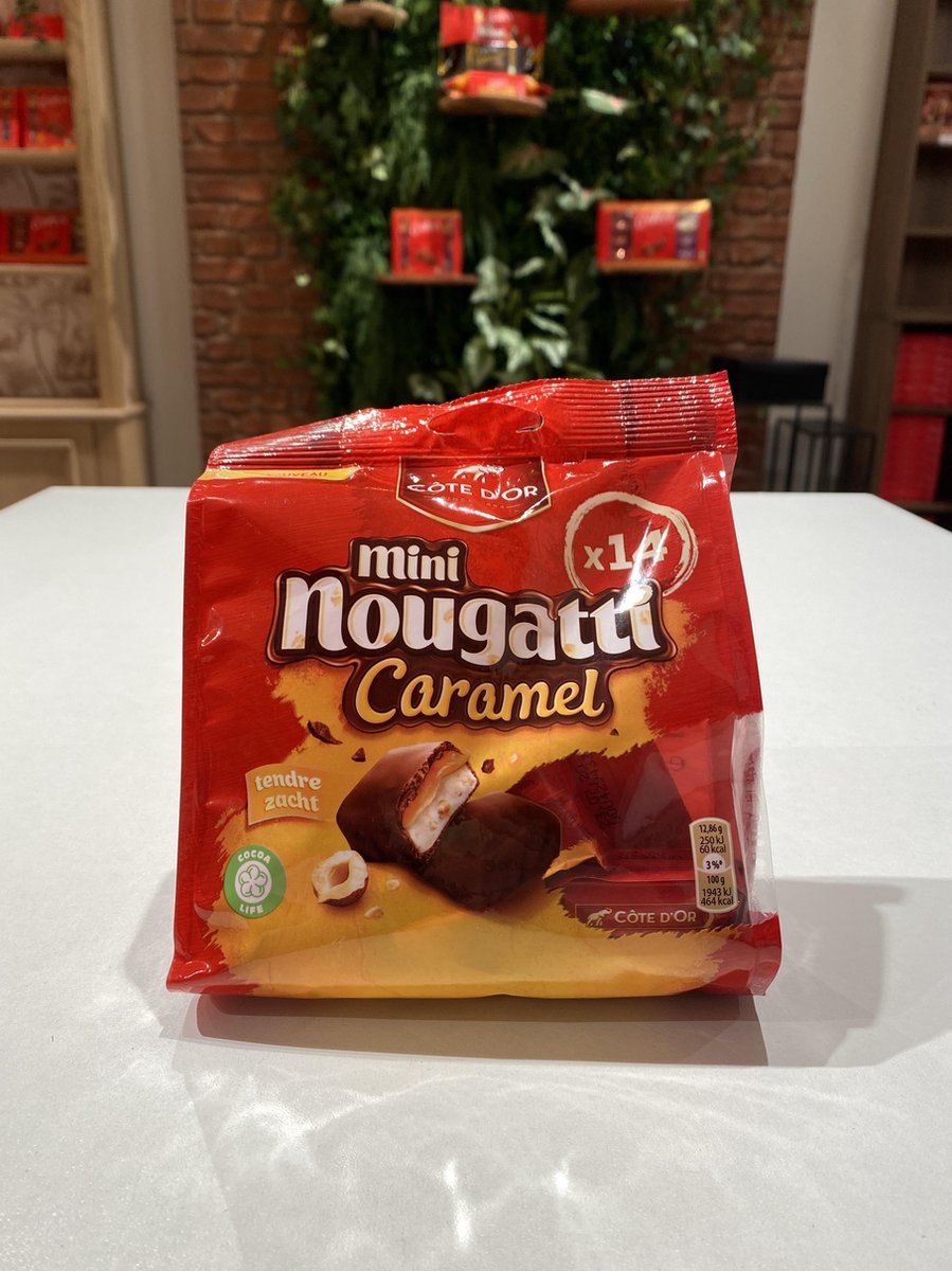 New Côte d'Or Mini Nougatti Caramel from 🇧🇪. I have seen these