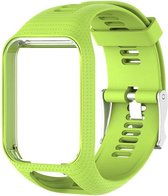 SmartphoneClip® Sport bandje Neon groen geschikt voor TomTom Runner 3 / Spark 3