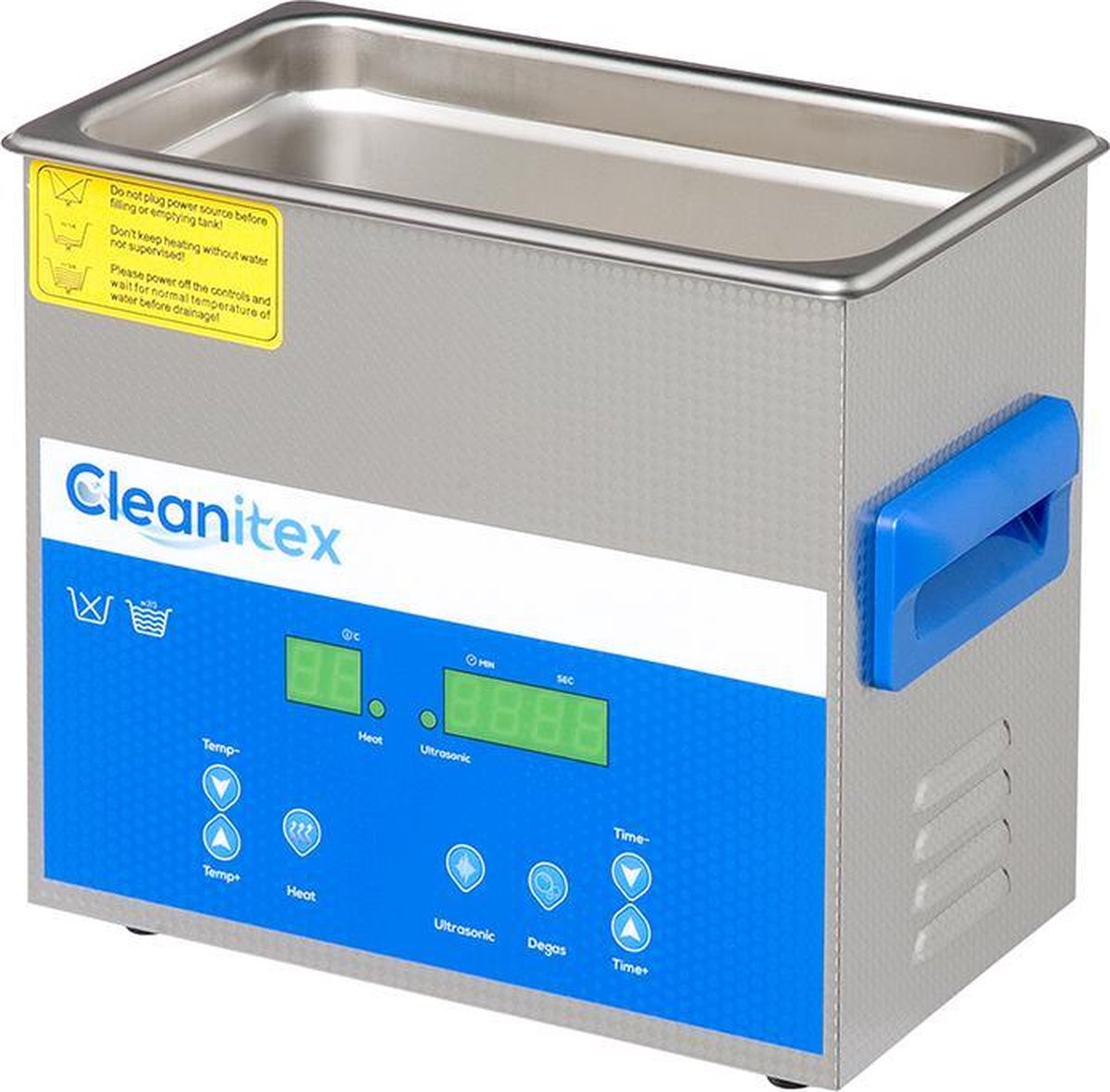 Cleanitex CXD3 3 liter set Ultrasoon reiniger met een krachtige reiniging... bol