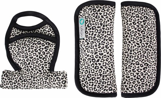 Cybex Cloud Z hoes met luxe voetenzak - Zwart zand luipaard | bol.com