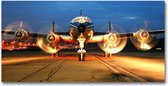 MN Collections - Schilderij - Transport Photography. - Zwart, Wit En Grijs - 140 X 70 Cm