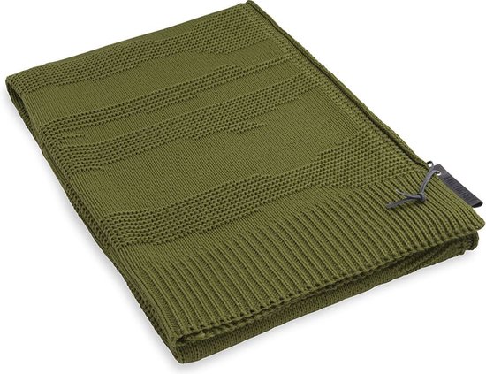 Knit Factory Cody Plaid - Iced Clay - 160x130 cm