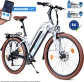 Bluewheel 26 inch dames e-bike - EU-conform - lithium ionen accu - 7 Shimano versnellingen - elektrische fiets BXB85