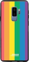 Samsung Galaxy S9 Plus Hoesje Transparant TPU Case - #LGBT #ffffff