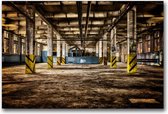 MN Collections - Schilderij - Urbex Photography. - Multicolor - 105 X 70 Cm