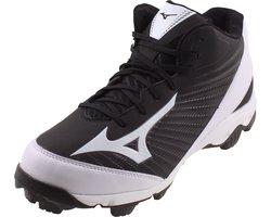 Mizuno Franchise 9 Mid - Sportschoenen - Korfbal - Gras - zwart/wit