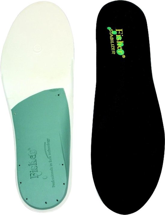 Fisher orthopedie stabilizer inlegzool in de kleur zwart. bol