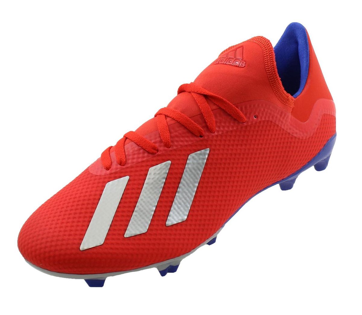 adidas - X 18.3 FG - Voetbalschoenen - Rood - BB9367 - Maat 43 1/3 | bol.com