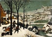Pieter Breughel - Jagers in de sneeuw (1000 stukjes, kunst puzzel)