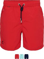 Ramatuelle Zwembroek Heren - Maldives Zwembroek - Maat L  - Kleur  Rood / Red
