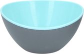 Tom Schaal 330 Ml 12,3 X 11,6 Cm Polypropyleen Grijs/aqua