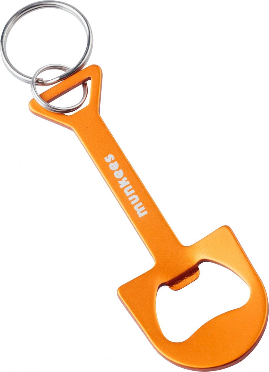 Munkees Flesopener Schep Oranje Staal 8,9 Cm
