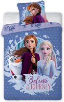 Disney Frozen 2  Dekbedovertrek - Eenpersoons - 140 x 200 cm