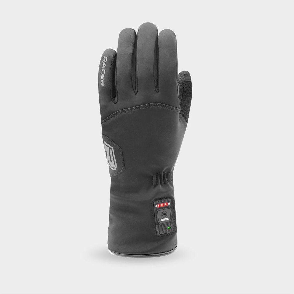 Racer E-glove Verwarmde Handschoenen Zwart