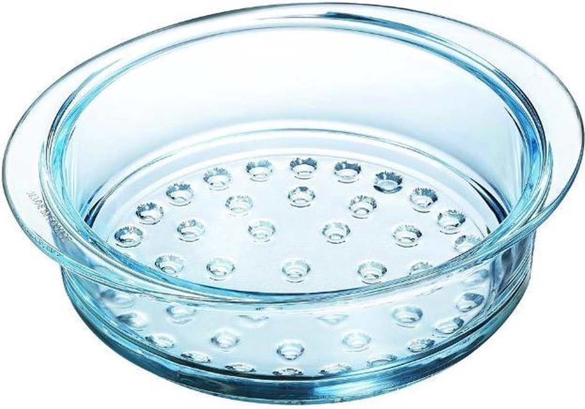Stoommand Met Deksel - Ø20 cm - Pyrex — cadeau in Kookcadeaus - foto 6