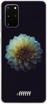 Samsung Galaxy S20+ Hoesje Transparant TPU Case - Just a perfect flower #ffffff