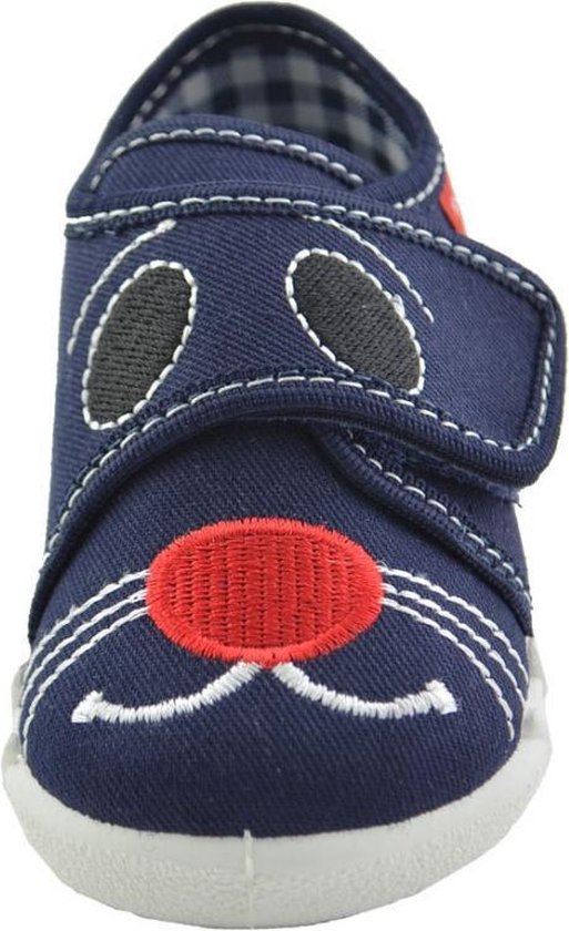 Gympen - zomerschoenen - babyschoenen - jongen - donkerblauw - maat 19 |  bol.com