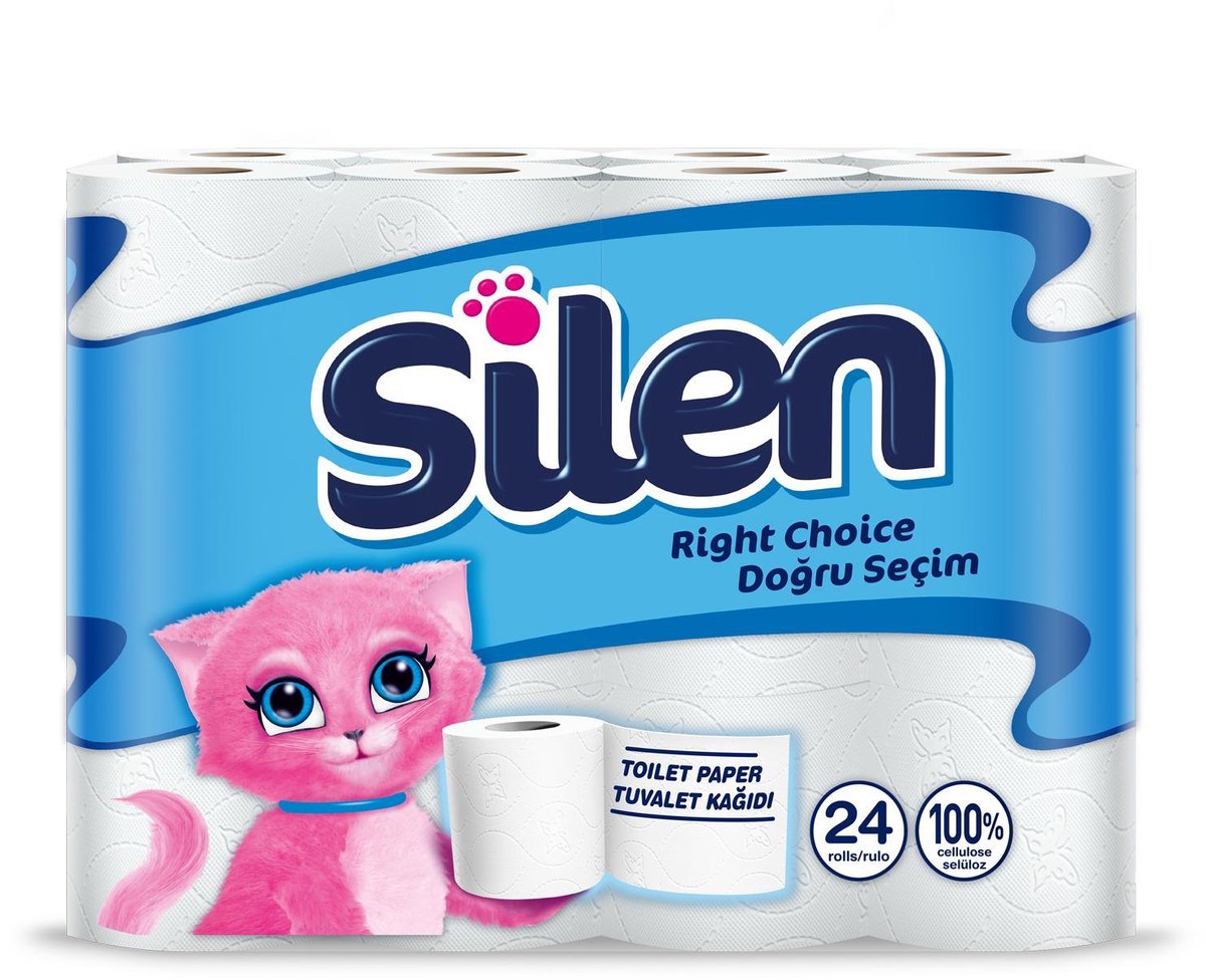 Voordeelverpakking | Silen Toiletpapier | 144 rollen | 160 vel