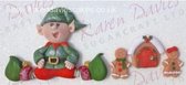 Karen Davies Sitting Elf Silicone Mould