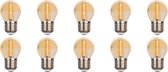 LED Lamp 10 Pack - Facto - Filament Bulb - E27 Fitting - 4W - Warm Wit 2700K - BSE