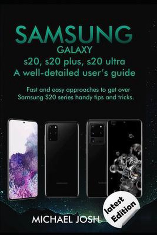 Samsung Galaxy s20, s20 plus, s20 ultra Well-detailed user's ... - cover