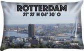 Sierkussen - Buitenkussen Rotterdam Skyline Dutchies In Kleur Waterafstotend 40x60cm Haven