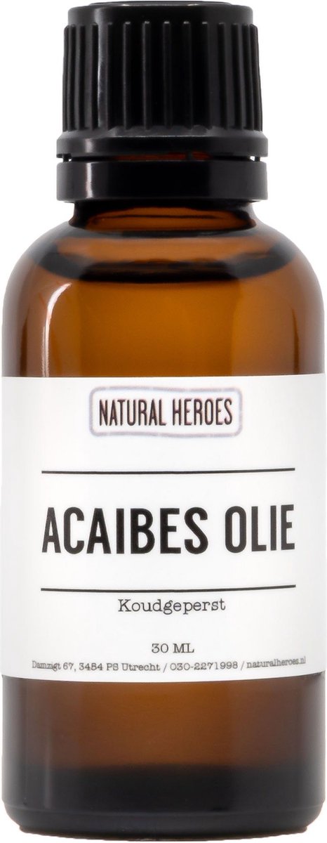 Açaíbes Olie (Koudgeperst & Ongeraffineerd) 100 ml