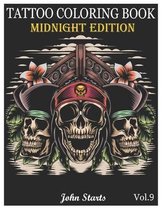 Tattoo Coloring Book Midnight Edition