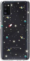 Casetastic Samsung Galaxy A41 (2020) Hoesje - Softcover Hoesje met Design - Cosmos Life Print