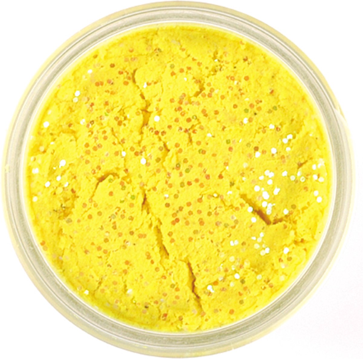 Berkley Troutbait Select Glitter - Foreldeeg - 50 gr - Geel