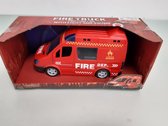 Brandweer speelgoed auto