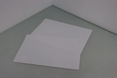 placemats 2 stuks, houtlook wit