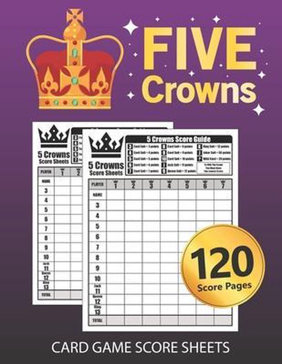 Five Crowns Score Sheet Printable - 550x711 