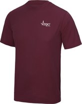 FitProWear Sportshirt Bordeaux Rood Maat M - Sportkleding - Trainingskleding - Dri Fit - Heren