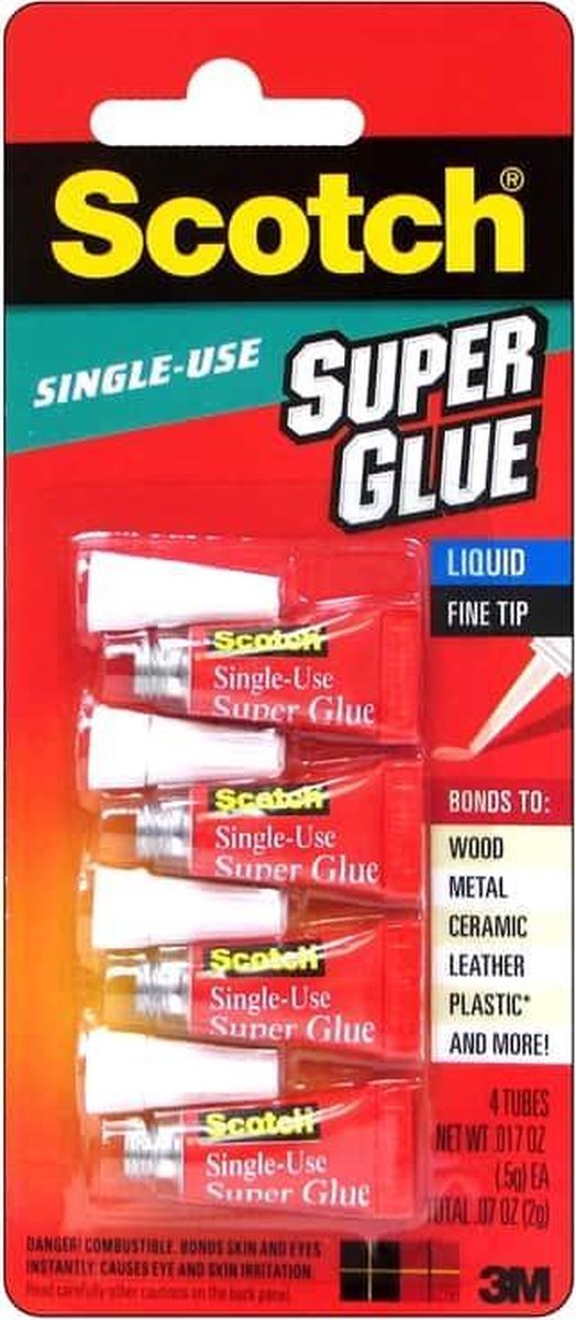 Scotch - Super lijm voor eenmalig gebruik - SGAD-9048