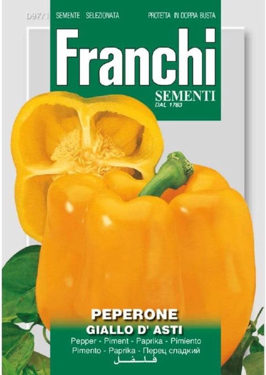 Franchi Paprika Peperone Giallo d' Asti